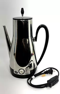 Vintage Sunbeam AP-R CoffeeMaster Chrome Coffee Pot Percolator WORKS GREAT • $49