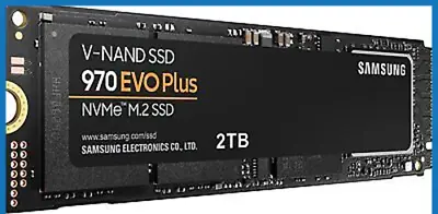 $239 • Buy Samsung 970 EVO PLUS 2TB M.2 SSD NVMe PCIe Internal Solid Drive MZ-V7S2T0BW