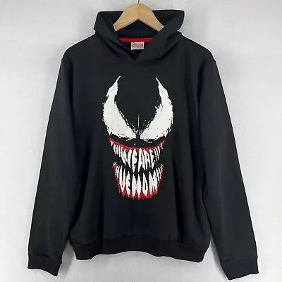 MARVEL Hoodie Adult M Spiderman WE ARE VENOM Villain Shirt Pullover Black • $29.99