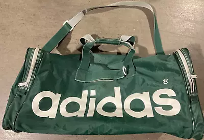 Vintage Adidas Duffle Bag Green Preowned • $29.74