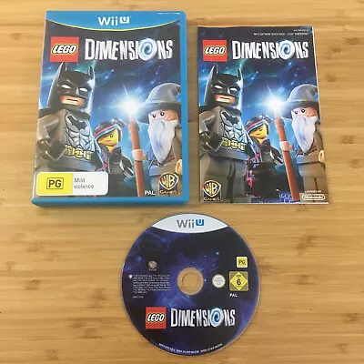 LEGO Dimensions | Nintendo Wii U Game | Like New Disc | Aus Seller | Free Post • $16.10