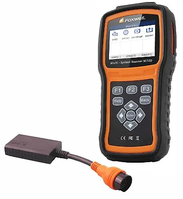 $199.95 • Buy Foxwell Nt530 Pro Mercedes Benz Diagnostic Scanner Tool Multiplexer 38 Pin Cable