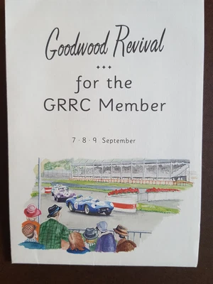£0.99 • Buy Goodwood Revival  -  For The GRRC Member  - Fold Out Map