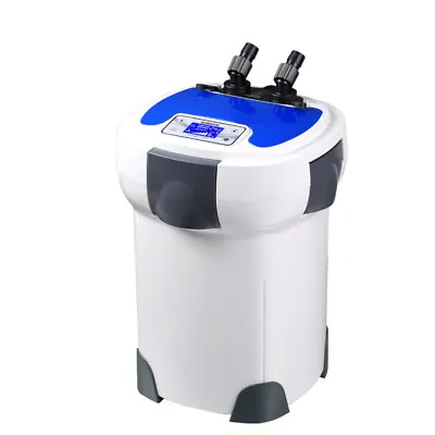 Aquarium LCD Display 4-Stage External Canister Filter With 9W UV Sterilizer Y • $231.50