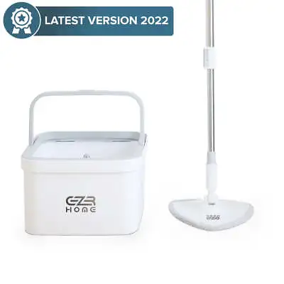 EZR Mop And Bucket With Wringer Set - Triangle Mop Set With Separate Dirty Water • $29.99