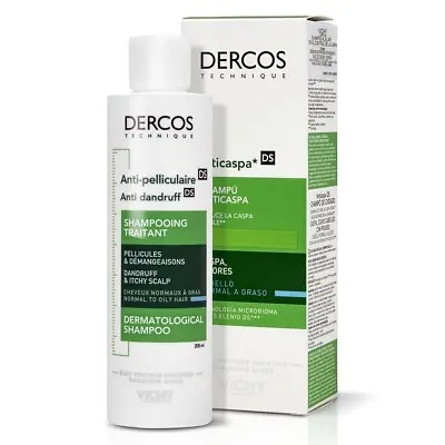 Vichy DERCOS Anti Dandruff Shampoo For Normal To Oily Hair 200ml • $22.95