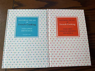 Mastering The Art Of French Cooking (2 Vol. Box Set) By Julia Child (no Box) • $49.95