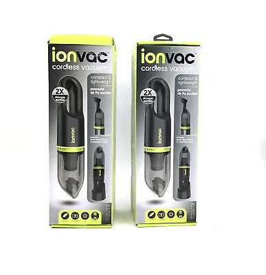 $13.50 • Buy Tzumi Ionvac 7441 Cordless Compact Handheld Vacuum Cleaner - In Box Lot Of 2 