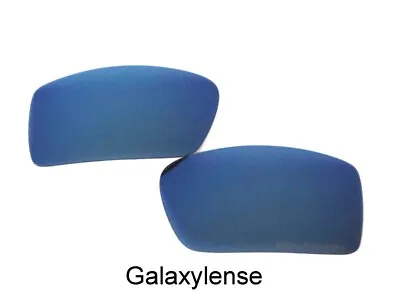 Galaxy Replacement Lenses For Oakley Gascan Sunglasses Blue Navy Polarized • £5.38