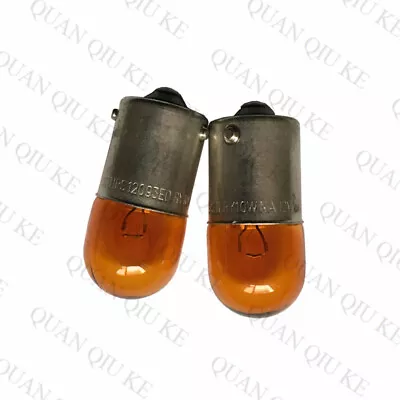 2PCS Amber Color Turn Signal Light Bulb Fit For Audi VW RY10W 12093 N0177197 • $5.50