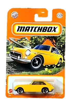 Matchbox 1971 MGB GT Coupe Model Number MB1213 NEW Unopened Package 2022 • $5.37