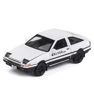 1/28 Scale Initial D Toyota TRUENO AE86 Model Car Collection Sound Light White • $32.99