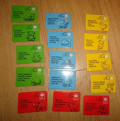 £4 • Buy Orchard Toys Post Box Game Spare Letter Cards
