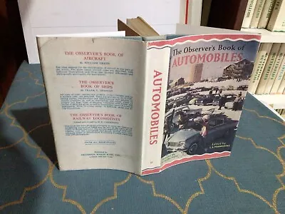 Observers Book Of Automobiles 1963 + Copy D/J • £12.99