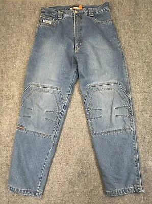 Icon Barrier Pant Men Jeans Sz 32x33 Ride Among Us Lined Double Knee Motorcycle • $49.95