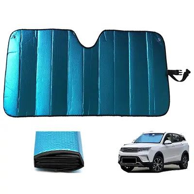 Car Front Windscreen Foldable Sun Shade 5-Layer Anti Direct Sun Heat Insulation • £20.27