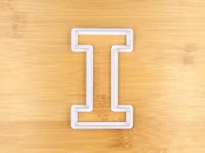 Letter I Alphabet Cookie Cutter Fondant Mould • $7.56