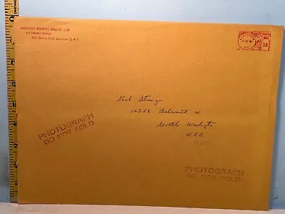 1968 Vancouver Mounties Minor League Baseball Club Team Envelope • $14