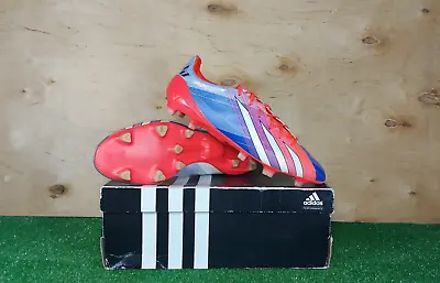 Adidas Adizero F50 FG Q33851 Blue Boots Cleats Mens Football/Soccers • $250.72