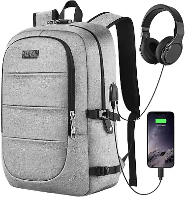 Mochilas De Hombre Grandes Impermeable Antirrobo Escolares Para Viajes Negocios • $51.12