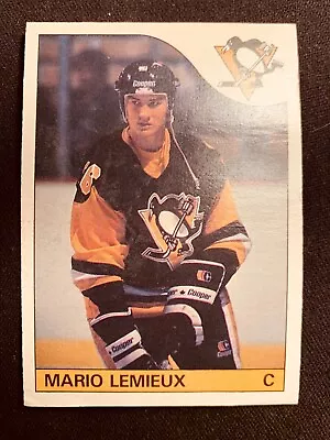 1985 OPC #9 Mario Lemieux (Wax Stains And Damaged Bottom Corners) • $292.65