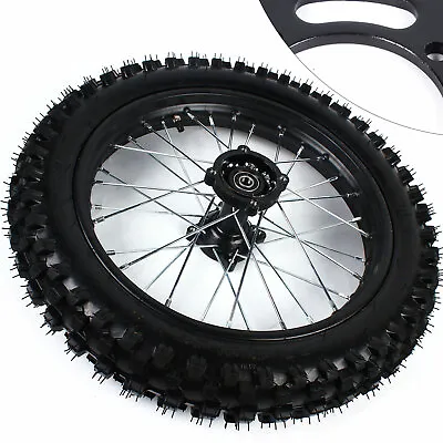 16'' Rear Wheel 90/100-16 Tire Rim & Sprocket For Dirt Bike KX100 CRF150 XR100 • $106.40