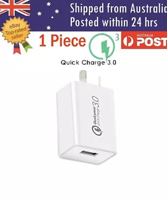 Fast Charge   USB AC Wall Home Charger 5V 3A Power Adapter AU Plug Phone • $10