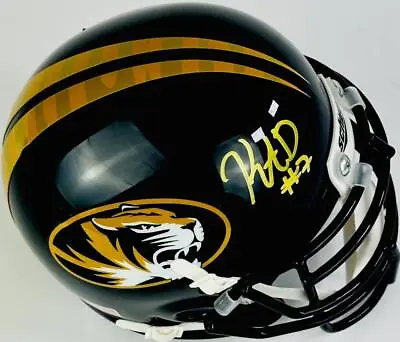 Kris Abrams-draine Signed Missouri Tigers Mini Helmet Mizzou Autograph Coa K1 • $53.99