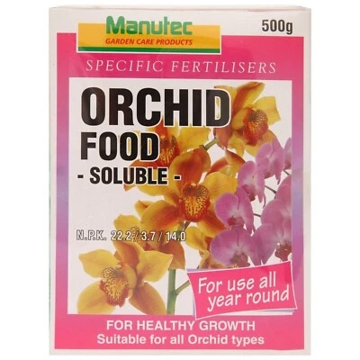 $25 • Buy MANUTEC Orchid Food Soluble 500 G For Healthy Growth Of Orchid