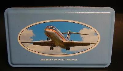 Midwest Express Airlines Vintage Metal Tin Pre-Owned • $9.24