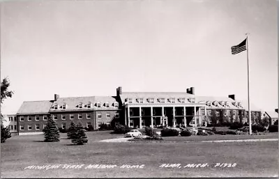 Michigan State Masonic Home ALMA Michigan Real Photo Postcard • $2