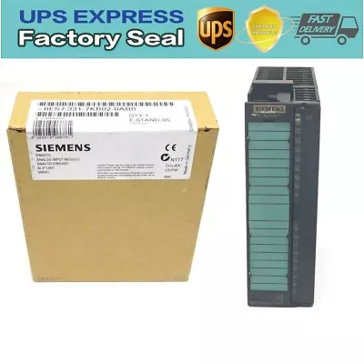 $189.90 • Buy 6ES7331-7KB02-0AB0 SIEMENS SIMATIC S7-300 Analog Input Module BrandNew In Box!Zy
