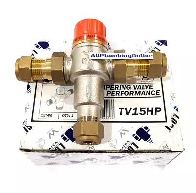 AW Logi TV15HP 15mm 1/2  Solar High Performance Tempering Mixing Valve Exp Post • $95