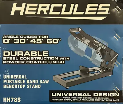 Universal Portable Band Saw Benchtop Stand Hercules Vertical Table Workshop Tool • $177.10