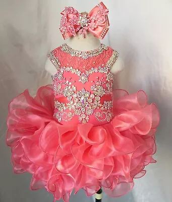 Jenniferwu Pageant Party Princess Birthday Dresses Tulle Tutu Dress For Girls • $78.96