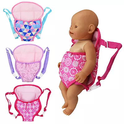  Baby Doll Carrier Backpack Accessories Baby Doll Carrier Backpack For 18 Inch • $15.38