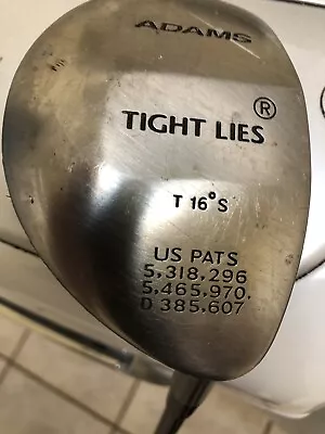 Adams Tight Lies T 16* S Supershaft Regular Flex 42.5  RH • $10.16