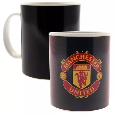 Manchester United FC Heat Changing Ceramic Tea Coffee Mug Official MUFC Product • £12.99