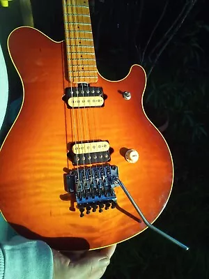 1992  EVH Signature Guitar Ernie Ball Music Man! Sun Burst Excellent Condition!! • $5500