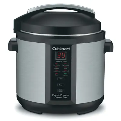 NEW Cuisinart Pressure Cooker Plus Electric Slow Cooker 6L CPC-610XA RRP$199 • $179