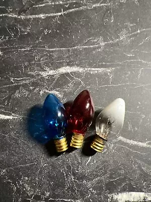 Noma T1 12v 3w E12 Replacement Spare Bulbs  Cone Lamps 2 X Multi Coloured + Fuse • £13.99