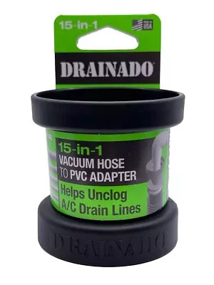 Unclog A/C Drain Lines With This 15-in-1 Vacuum Hose To Pvc Pipe Adapter • $38.66