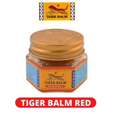 £5.99 • Buy Tiger Balm Red Ointment 10g Original From Singapore - For Aches Pains Headaches