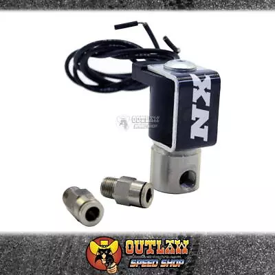 Nitrous Express Water Methanol Injection Solenoid Upgrade W/fittings - Nx-15055 • $126
