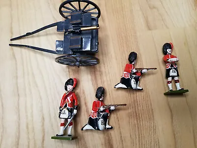 Steadfast Sets Black Watch SF 43 And SF 44 Maxim Gun And Crew Toy Soldier Lot  • $80