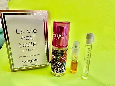 Lot Ed Hardy Love Kills Slowly Perfume Lancome La Vie Belle Ariana Grande • $16.80