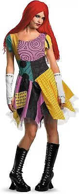 Disguise Womens The Nightmare Before Christmas Sally Adult Sized Costumes • $52.59