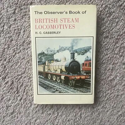 Observers Book Of British Steam Locomotives • £4