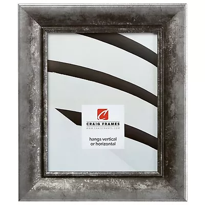 Craig Frames Vintage Verandah 2  Silver & Black Picture Frame • $44.99