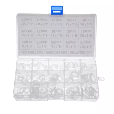 225pcs Silicone Rubber O-Ring Assortment Kit Metric VMQ Sealing Gasket Set White • $18.69